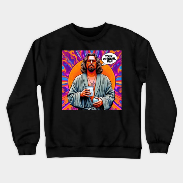 The Dude Crewneck Sweatshirt by Iceman_products